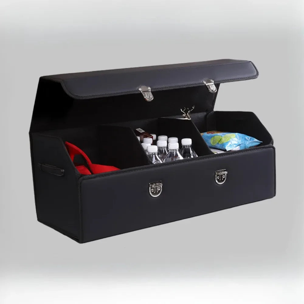 Foldable Car Storage Box – High-Capacity Travel Organizer for Auto Interior