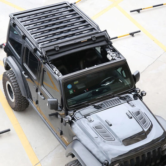 Aluminum Roof Rack – Jeep Wrangler JL Accessories for Extra Cargo Storage